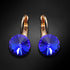 Earrings "Klaris II (Majestic Blue)" with Swarovski™ crystals